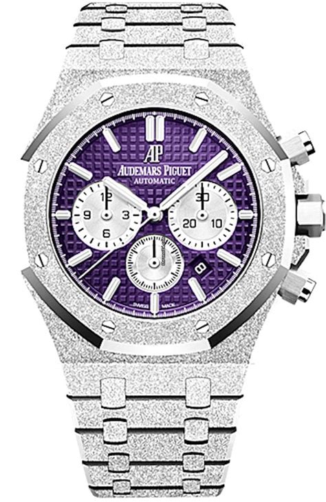 audemars piguet frosted purple|Audemars Piguet chrono24.